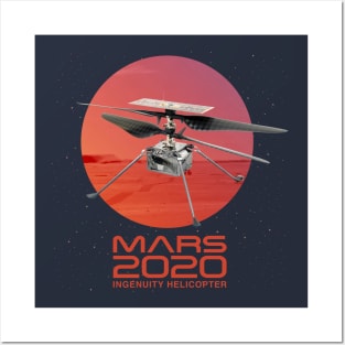 Mars Helicopter Ingenuity Posters and Art